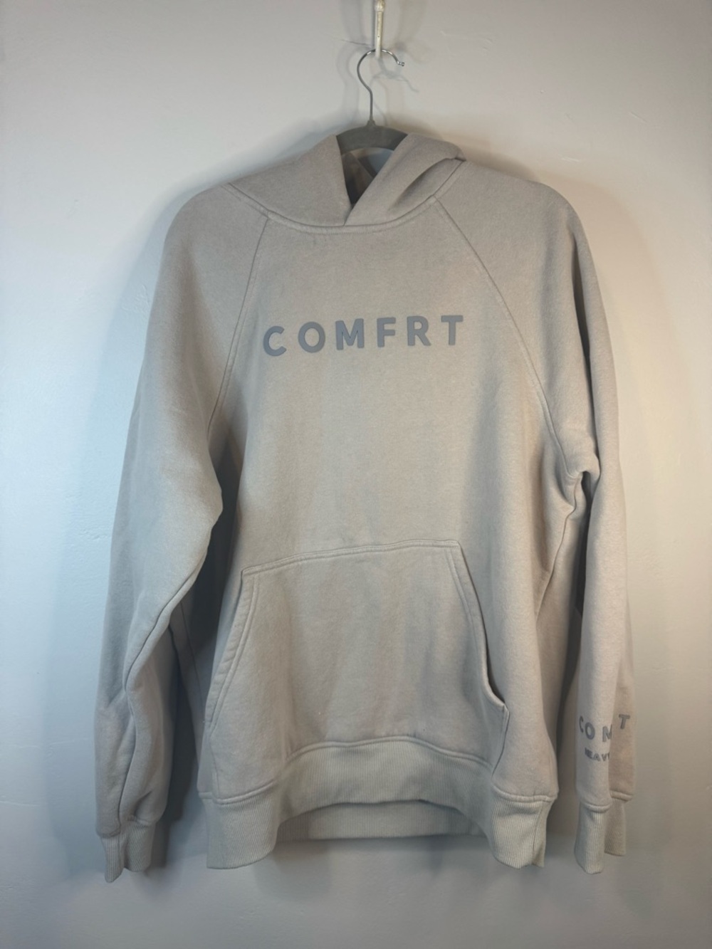 COMFRT Women's Pullover Hoodie in Light Gray